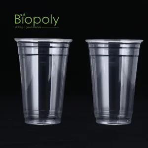 Food Grade Cold Clear Recyclable Transparent PLA Disposable Cups Cup Coffee PLA Cup