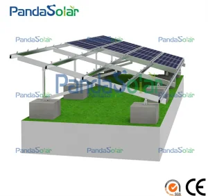 Galvanized Solar Racking Ground Mount Solar Panel Ground Mounting Structure