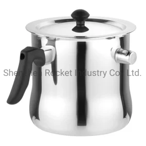 OEM Stainless Steel Double Wall Milk Pot