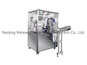 Medical Aesthetics Disposible Plastic Tube Filling and Sealing Machine