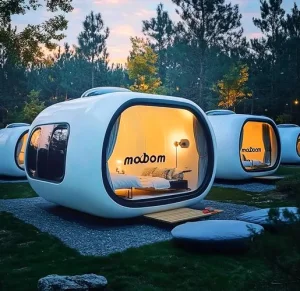 Factory Affordable Vacation Luxury Mini Mobile Home, Durable Time Saving Mobile Modular Home