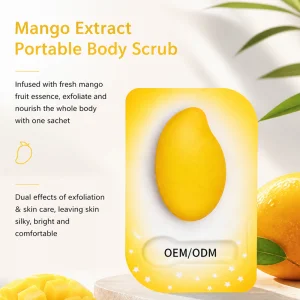 Hyaluronic Acid &amp; Vitamin C Body Scrub With Green Tea &amp; Honey Fragrance Anti-Aging OEM Brand Travel Size