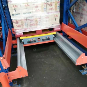 Automated Shuttle Pallet Racking System (ASRS) Radio Pallet Runner Mole Shuttle Pallet Racking System for Warehouse