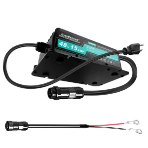 Reliable 48V 15A Golf Cart Charger for LiFePO4 Batteries