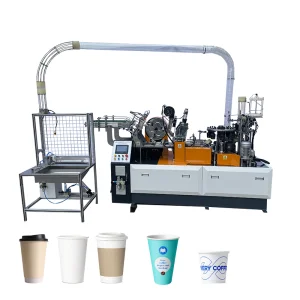 China Best Machine Paper Cup Forming Making Machinery with Lids for Coffee Ice Cream Salad Bowl Paper Bucket Machine