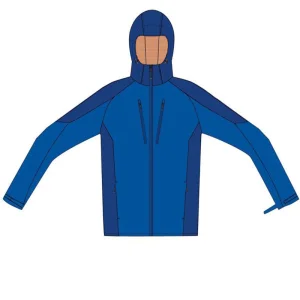 Modern Design Blue Color Jacket Men Worker Casual Coat Outerwear Jacket with Hooded