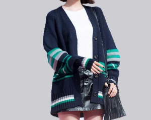 100% سويترات ميرينو الصوفية كارديجان على شكل حرف V