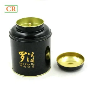 OEM Large Round Child Proof Tin Box