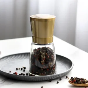 OEM Bulk Sale Compact Stainless Steel Pepper Mill