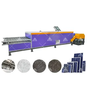 Solar Panel Recycling Production Line PV Solar PV Panel Disassembly Machine
