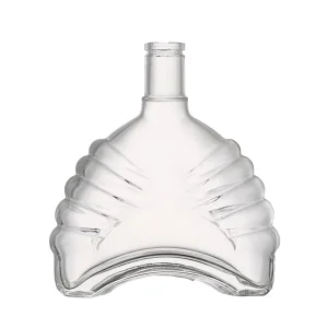 700 ml Clear Flat Glass Bottle