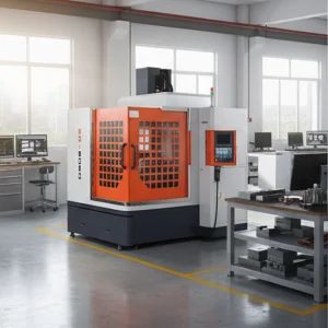 High Speed Vertical CNC Metal Engraving and Milling Machining with Dro Lk650