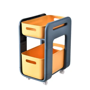 Sliding Drawer Nordic Style Double-Layer Storage Box Under Sink Storage Rack Mi16026