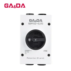 New Appearance High Quality 1200V DC Solar IP66 Isolator Switches