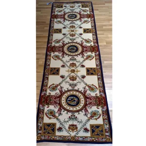 Wool Savonnerie Runner