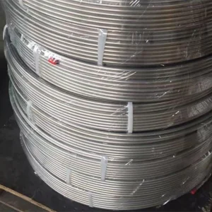 China Alloy 825 stainless steel coiled tubes