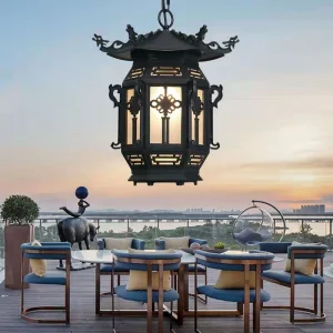 Retro Outdoor LED Pendant Light