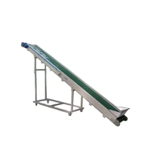 Green PVC Belt Conveyor