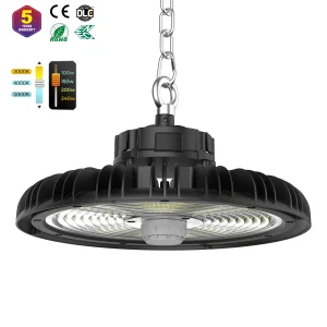 LED High Bay Light 300W 160LM/W Industrial Light 300-240-200W Ajustable UL/CE / CB / ENEC / SAA / RoHS / ErP