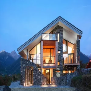 Luxury Prefabricated Light Steel Villa for Easy Installation