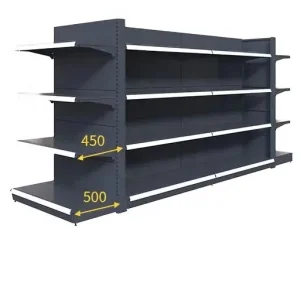 RunDa Heavy Duty Gondola Shelving Display Racks
