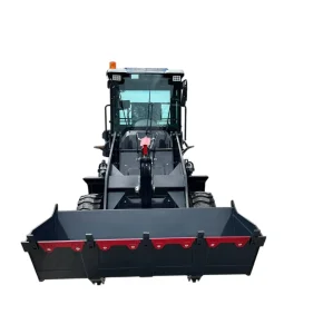 Heavy-Duty 42 Kw Hua Shen Small Wheeled Loader with Side Bridge Design White Color Made in China