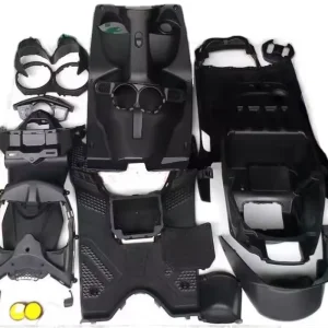 Direct selling scooter WBS150 body parts ABS plastic+PP+lamp motorcycle full set of fairing plastic exterior parts
