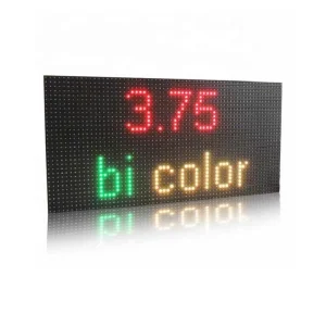 Digital Signage and Displays P4.75 Rg LED Module 304*152mm Dual Color Indoor LED Screen
