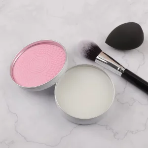 Vegan Solid Bar Makeup Brush Cleaner Soap Natural Cleanser Luxury Makeup Brush Solid Makeup Tools