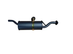High-Performance Muffler for Enhanced Exhaust Flow and Sound