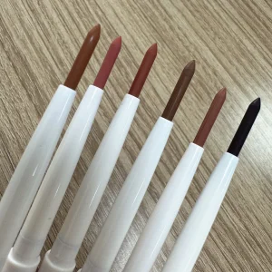 Wholesale High Quality 2 In1 Smudge -Proof Eyeliner Gel Pencil Private Label Long Lasting Waterproof Vegan Matte Lip Lipner