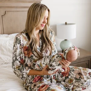 Muslin Bamboo Maternity Robe