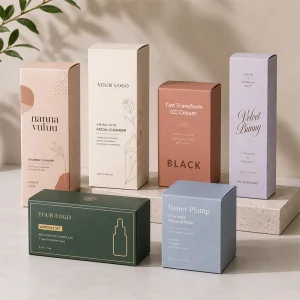 Custom Logo Cosmetic Packaging Box