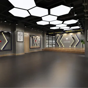 Hollow Style Hexagon