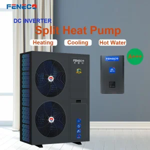 18 Kw Full DC Inverter Air Source Heat Pump Split Type with Defrosting Function
