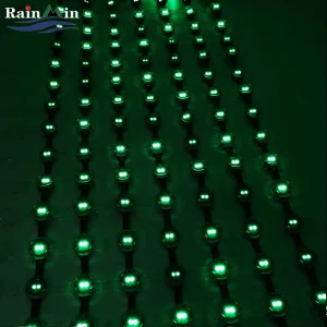 Tela de Malha LED Transparente para Publicidade de Fabricante com Luz para Uso Externo