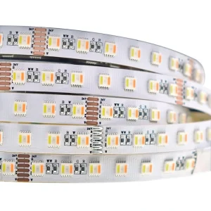 Color-Changing 5050 RGB + CCT LED Strip Lights