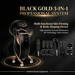 3 in 1 HIFU RF Beauty Machine Non-invasive Face Lifting Device Skin tightening Body Fat Reduction Whole Body Treatment