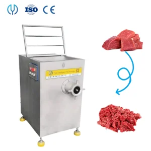 Moedor de Bloco de Carne Congelada Comercial Industrial