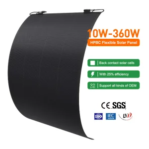 High Efficiency Flexible HPBC ETFE Solar Panels
