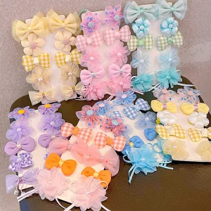 Kids Bowknot Clips