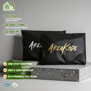 Factories Custom OEM Poly Mailers Mailing Bags With Logo Shipping for Clothing Colored 100% Biodegradable Packaging Bag