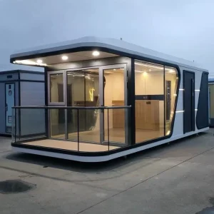 Intelligent Heat-Insulating Prefabricated Modular Residential Outdoor Living Space Capsule House