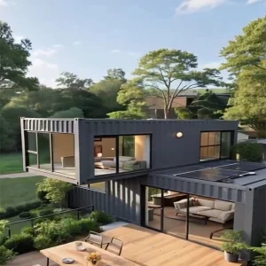 Innovative Prefabricated Steel Structure Container Cabin Foldable Mobile Office for Office and Living Space