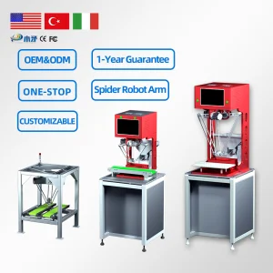 High Efficiency Pick and Place Spider Arm Robot for Goods Sorting Core Components Include Gearbox Motor Engine