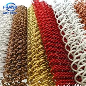 Flexible Stainless Steel Chain Link Mesh Curtain