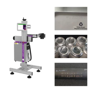 Fiber Laser Marking System Marking on Material