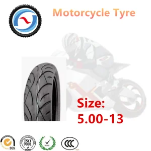 5.00-13 Motorcycle Tires Sports Motorcycle Tyre with High Mileage
