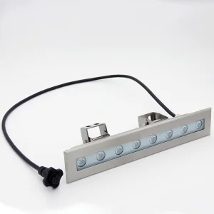 Outdoor Project IP68 Stainless Steel LED Wall Washers Water Resistant High Brightness RGB Color Optional for Hotel Building Facade