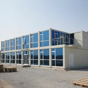 Manufacture Design Luxury Prefabricated Container Homes Double Storey Prefab Houses Detachable for Living